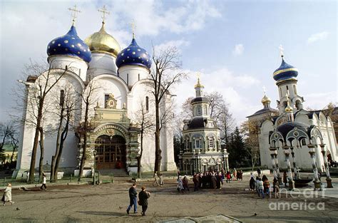 The Complex Of The Trinity Lavra Of St Sergius At Sergiev Posad