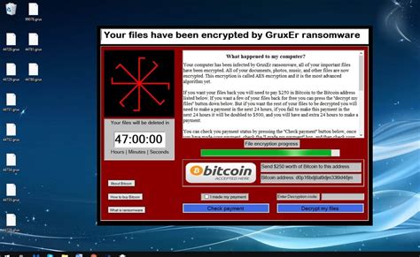 Ransomware is a malicious program for computers, which ensures that the computer is locked for the user, and can only be unlocked again by paying a ransom. GruxEr Ransomware Virus Removal Tool