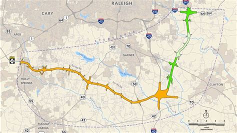 Construction Of Nc 540 Toll Road Triangle Expressway Begins Raleigh