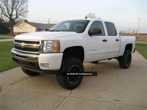 2011 Chevrolet Silverado Lt 1500 Crew Cab 4x4 5 3l V8 6 Bds Lift