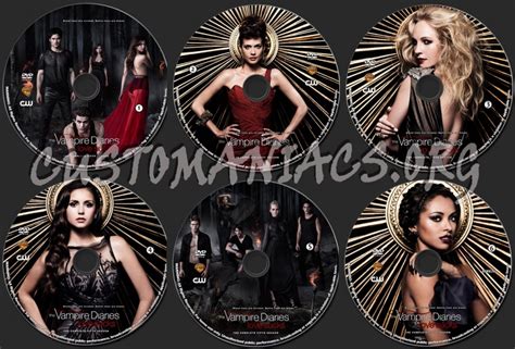 The Vampire Diaries Season 5 Dvd Label Dvd Covers And Labels By