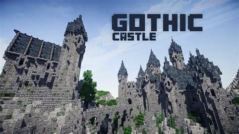 The Minecraft Castle Dark Gothic Minecraft Castle