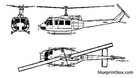 Bell 205 Uh 1 Iroquois 2 Free Plans And Blueprints