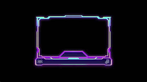 Facecam Border Twitch Facecam Overlays Template Transparent Png My