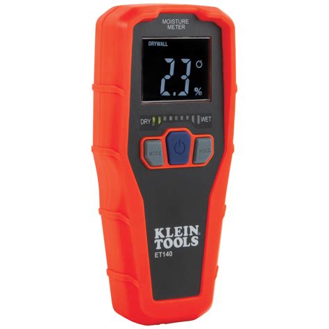 Pinless Moisture Meter Et140 Klein Tools For Professionals Since 1857