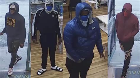 Video Four Suspects Wanted For Armed Robbery At Houston Pharmacy