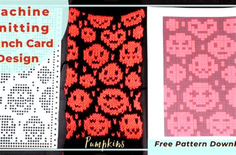 how to design your punch card for 2 color fair isle machine knitting