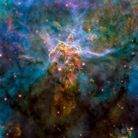 Carina Nebula Nasa Space Art Art Print Canvas Print Etsy