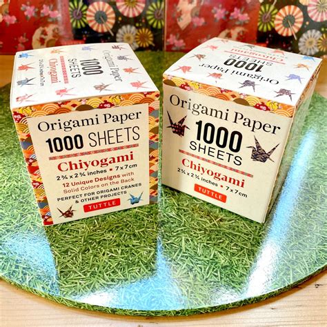 Origami Paper Chiyogami 1000 Sheets The Crafty Squirrel