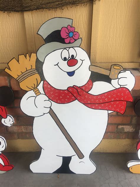 Frosty The Snowman Yard Display Etsy Artofit