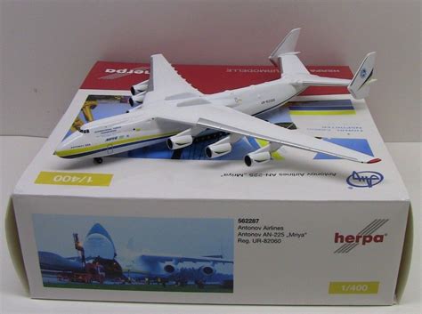 Herpa Wings Antonov An 225 Mriya Blueyellow 1400 He562287 Ebay