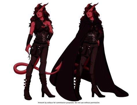 Pin By On Tieflings In Character Design Dungeons And Free Nude