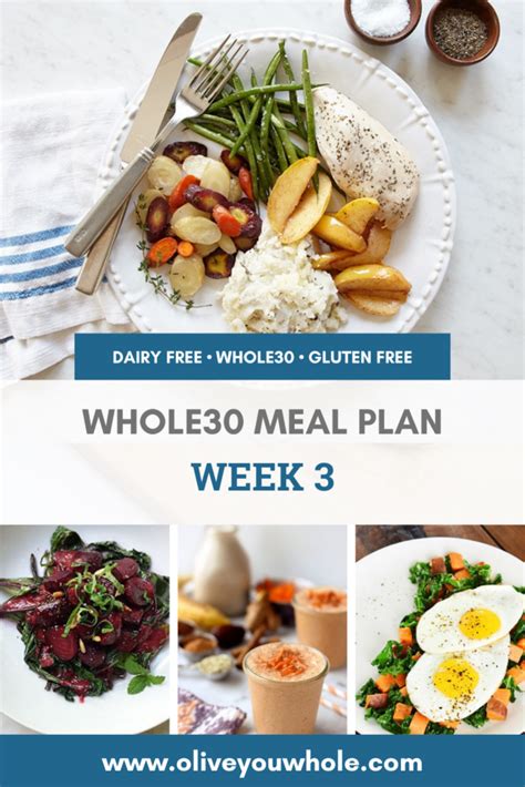 Whole30 Meal Plan Week 3 Olive You Whole Whole 30 Meal Plan Whole