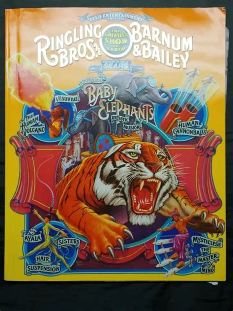 Ringling Brothers Barnum Bailey Circus Souvenir Program With