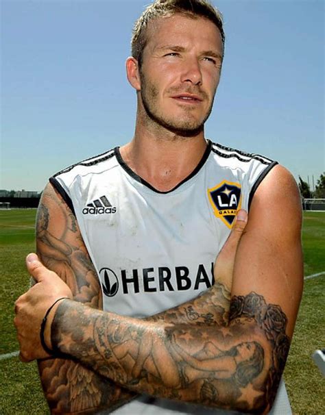 Page 5 All Of David Beckhams 51 Tattoos And Their Meanings