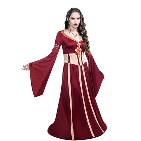 Descubre la mejor forma de comprar online. El disfraz cherse juego tronos mujer, incluye Vestido en ...