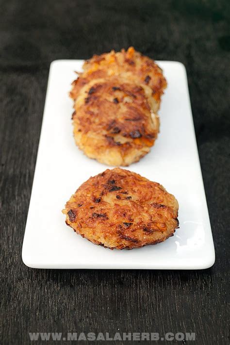 Rice Patties Recipe With Carrots How To Make Rice Patties Vegetarian