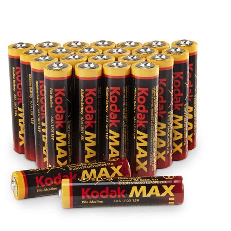 Kodak Max AAA Batteries, 24 Pack, Alkaline - 666821, Batteries at ...