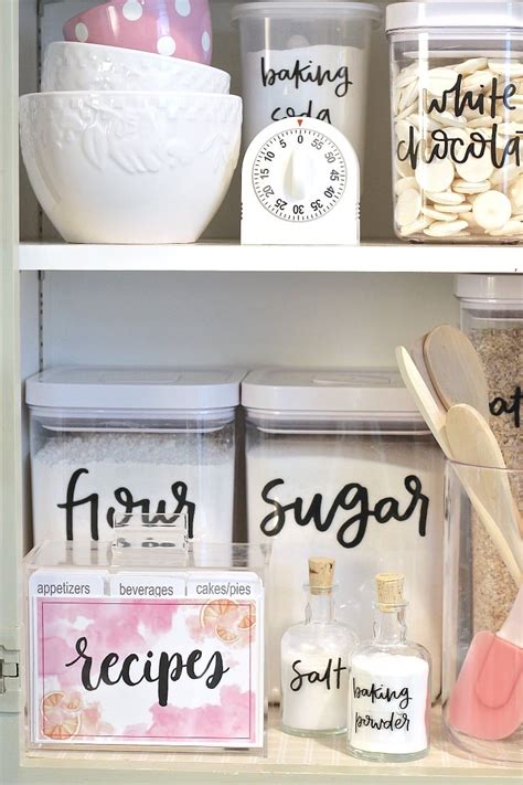 Free Printable Pantry Labels Hand Lettered