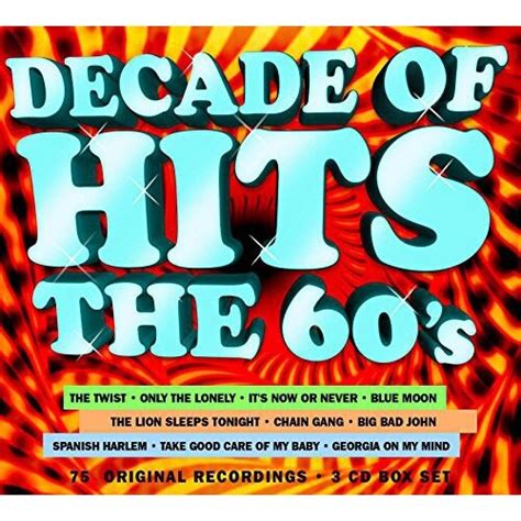 Various Artist Decade Of Hits The 60s 3 Cd For Sale Online And