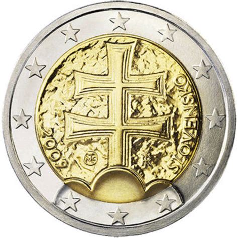 Always Rare 2 Euro Commemorative Coins From Slovakia Coinsweekly