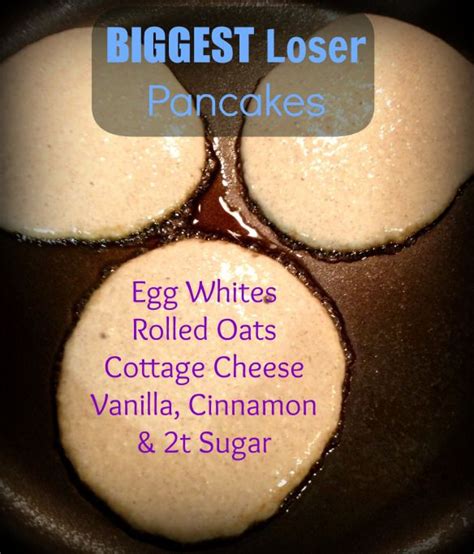 “biggest Loser” Healthy Pancakes Pancakes Healthy Biggest Loser