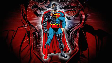 41909 Superman Hd Wallpaper Hank Henshaw Cyborg Superman Dc Comics