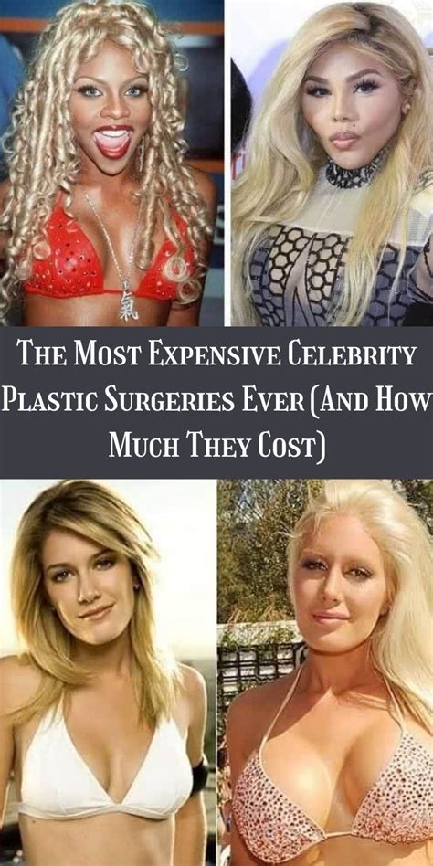 The Most Expensive Celebrity Plastic Surgeries Ever And How Much They Cost Hand Tattoos For