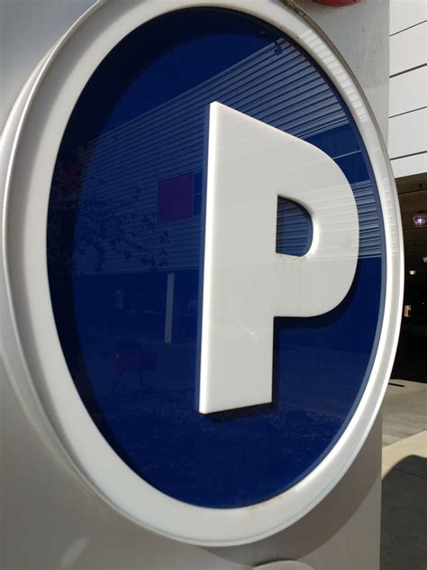P For Parking Sign Picture Free Photograph Photos