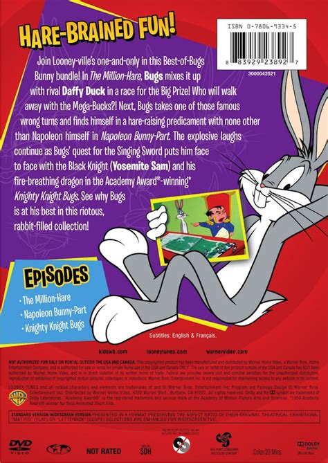 Buy Looney Tunes Bugs Bunny Dvd Gruv