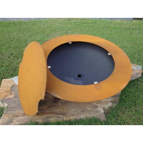 Saturn Gas Fire Pit Art Wine Country Accents