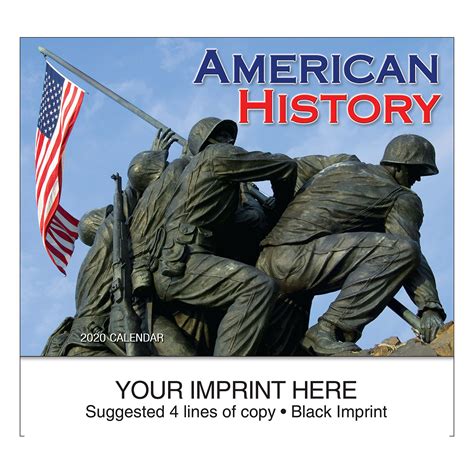 Great Symbols of American History Wall Calendar | Mines Press
