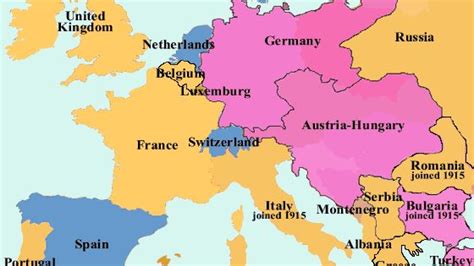 Europe 1914 free maps free blank maps free outline maps. Map of Europe in 1914 displaying the Triple Entente, Central Powers and Neutral Nations. | WWI ...