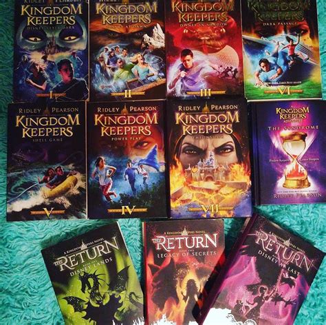 kingdom keepers books set kingdom keepers disney in shadow series 003 paperback walmart com