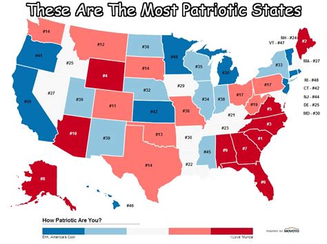 This Map Shows You How Patriotic Your State Is