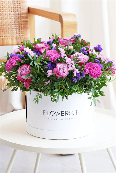 Lavender Floral Hatbox Flowersie