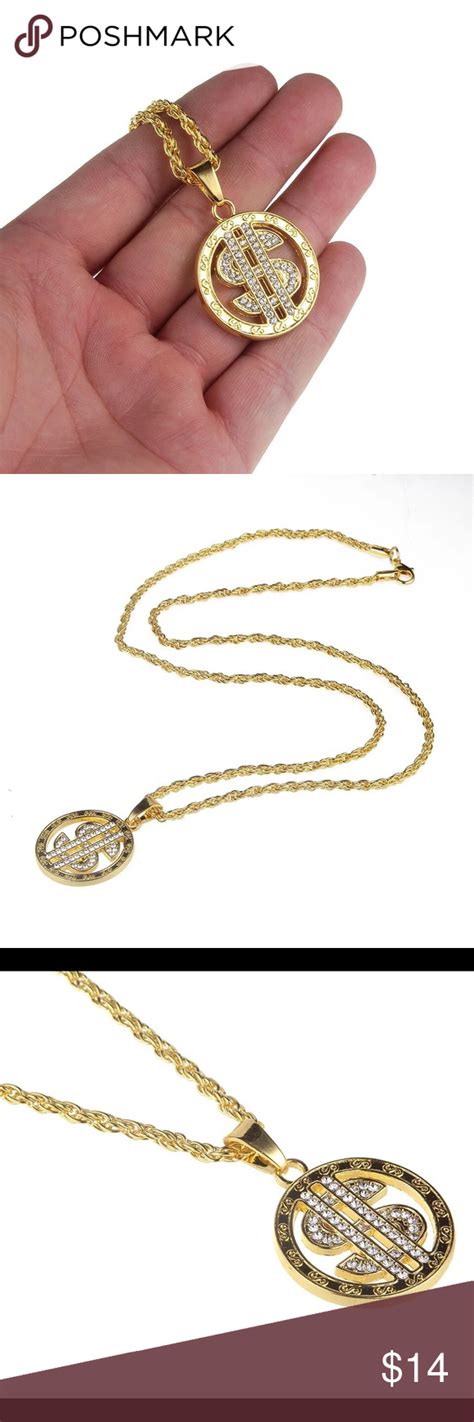 Also, view australian dollar to. Stainless Steel Dollar Sign Pendate Necklace NWT ...