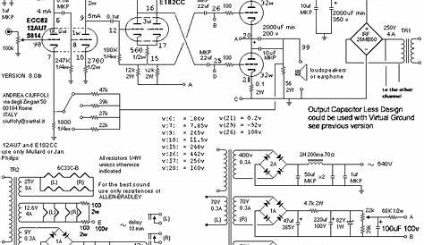6c33c tube amplifier schematic