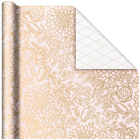 Pretty Pastels 3 Pack Reversible Wrapping Paper 75 Sq Ft Total