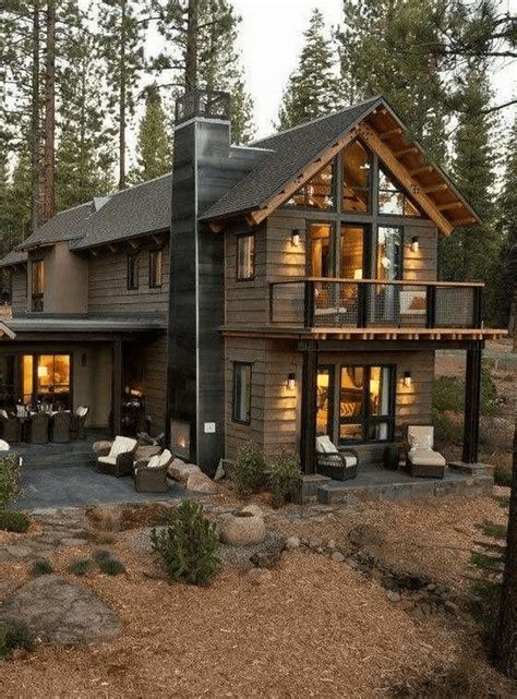 33 Gorgeous Modern Farmhouse Exterior Design Ideas In 2020 Rustic