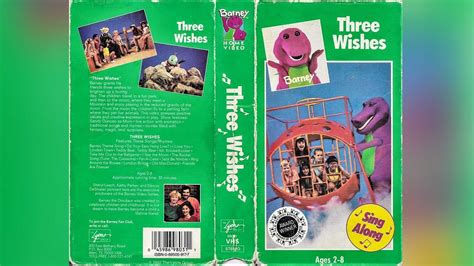 Barney Three Wishes Vhs Full In Hd Youtube Music