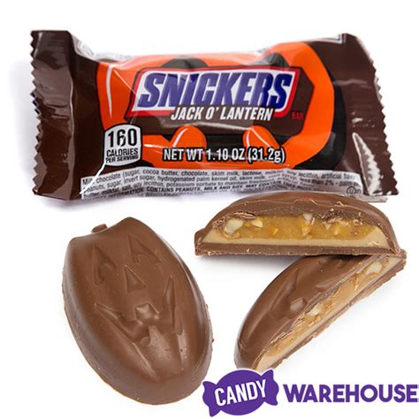 Snickers Halloween Pumpkin Candy Bars Spooky Candy Halloween Candy