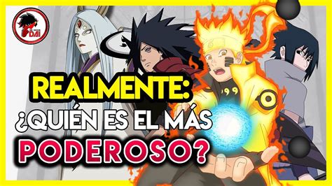 Los Personajes M S Poderosos De Naruto Y Naruto Shippuden Youtube