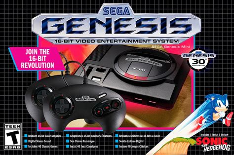 Sega Genesis Mini Retro Gaming Console Now Releasing This Friday