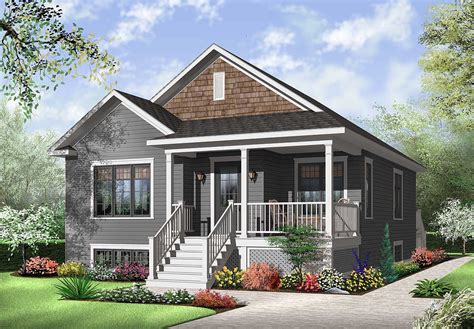 Attractive Two Bedroom House Plan 21783dr Architectural Designs