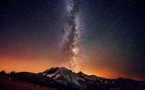 Hintergrundbilder Nacht Galaxis Natur Himmel Milchstraße