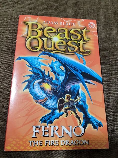 Beast Quest Ferno The Fire Dragon Hobbies And Toys Books And Magazines