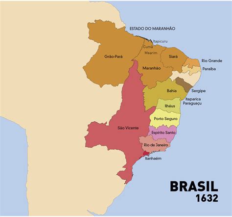 Mapa Do Brasil Em 1889