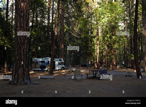 Upper Pines Campground Yosemite Valley Yosemite National Park