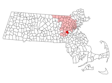 Natick Ma Geographic Facts And Maps